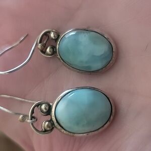 larimar earrings